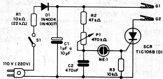 Figura 2 – Diagrama completo do aparelho
Figura 2 – Diagrama completo do aparelho