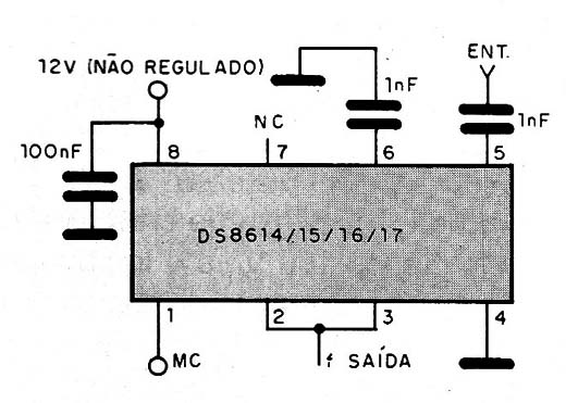    Figura 4 – Circuito de aplicação
