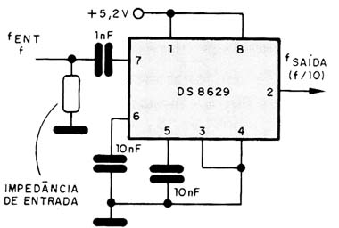 Figura 12 – Circuito para o DS8629
Figura 12 – Circuito para o DS8629