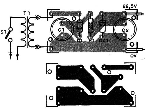    Figura 2 – Placa para a montagem
