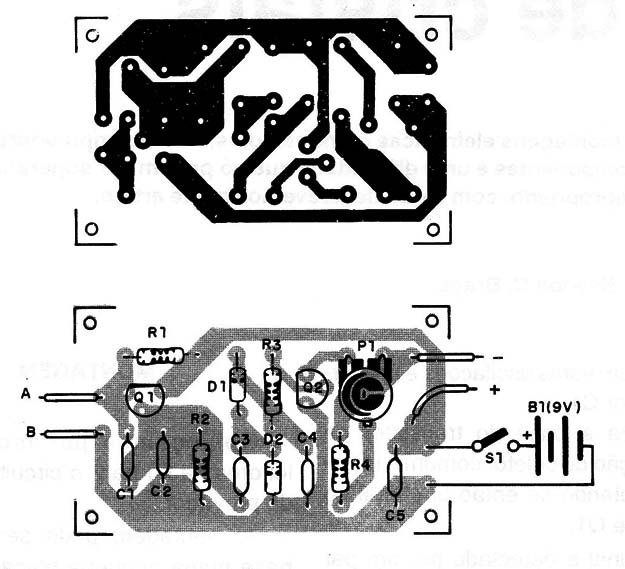Figura 3 – Placa para a montagem
Figura 3 – Placa para a montagem