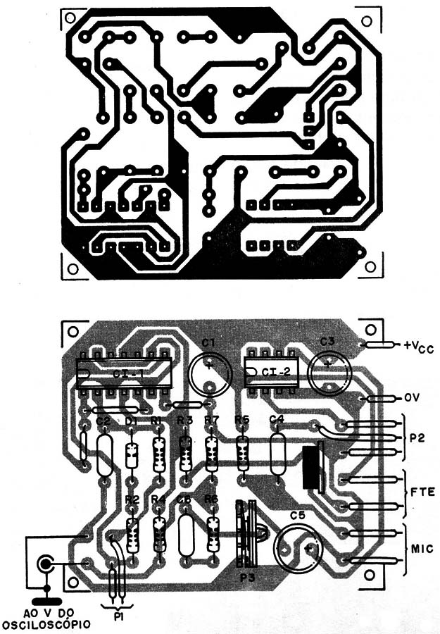 Figura 7 – Placa para a montagem
Figura 7 – Placa para a montagem