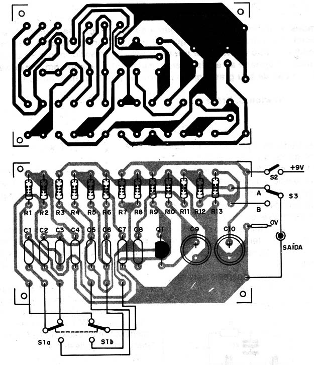 Figura 3 – Placa para a montagem
