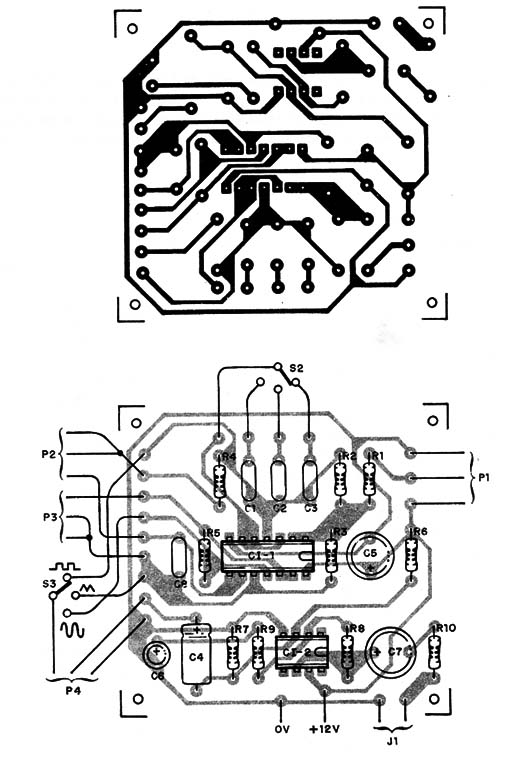 Figura 2 – Placa para a montagem
Figura 2 – Placa para a montagem