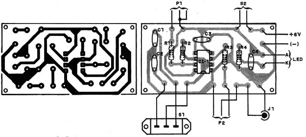 Figura 4 – Placa para a montagem
Figura 4 – Placa para a montagem