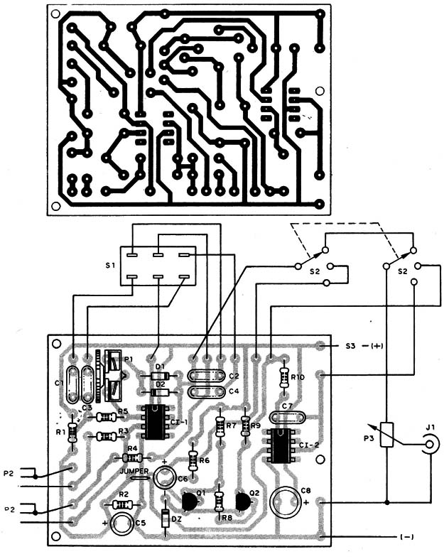 Figura 6 – Placa para a montagem
Figura 6 – Placa para a montagem