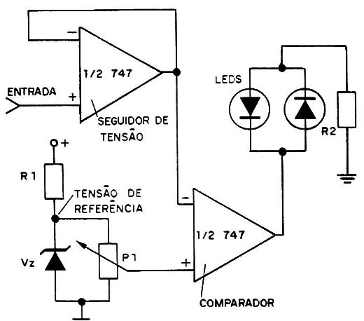 Figura 5 – A etapa amplificadora
Figura 5 – A etapa amplificadora