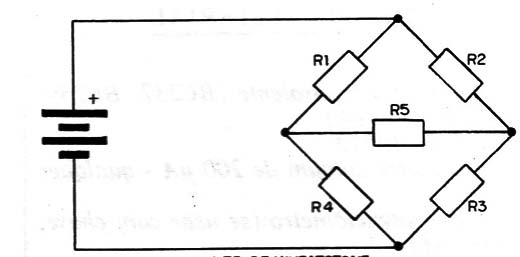 Figura 1 – Ponte de Wheatstone
