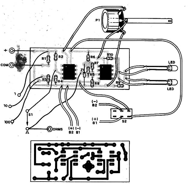 Figura 11 – Placa para a montagem
