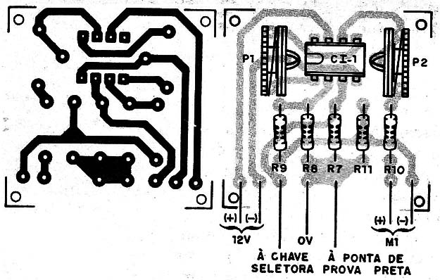 Figura 4 – Placa para a montagem
Figura 4 – Placa para a montagem
