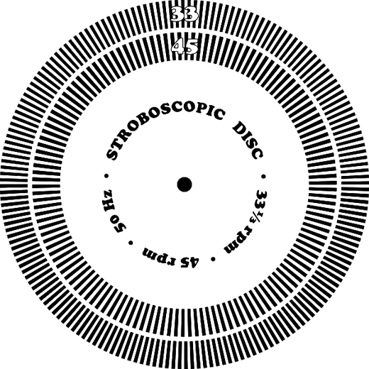 Disco estroboscópico Disco estroboscópico