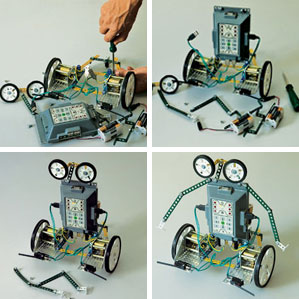 O robô do kit Alfa O robô do kit Alfa