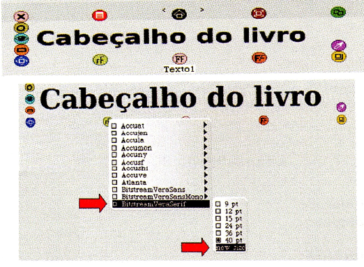  Usando os recursos de editoração. 