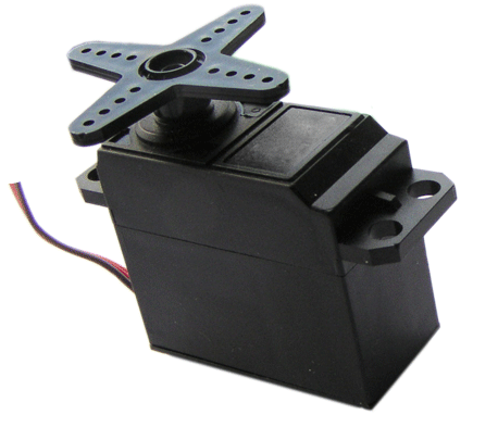  Servomotor semelhante ao encontrado nos kits Alfa. 