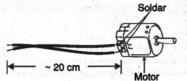 Figura 1 – O motor preparado para os experimentos
Figura 1 – O motor preparado para os experimentos