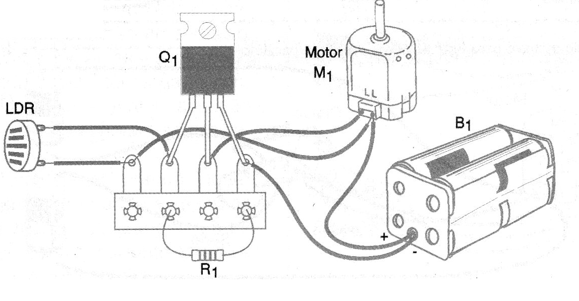 Figura 12 – A montagem do controle
