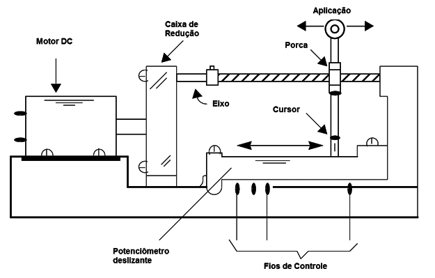 Figura 1- O servo experimental
Figura 1- O servo experimental