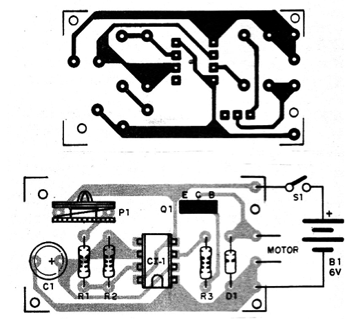 Figura 2 – Placa para a montagem
Figura 2 – Placa para a montagem