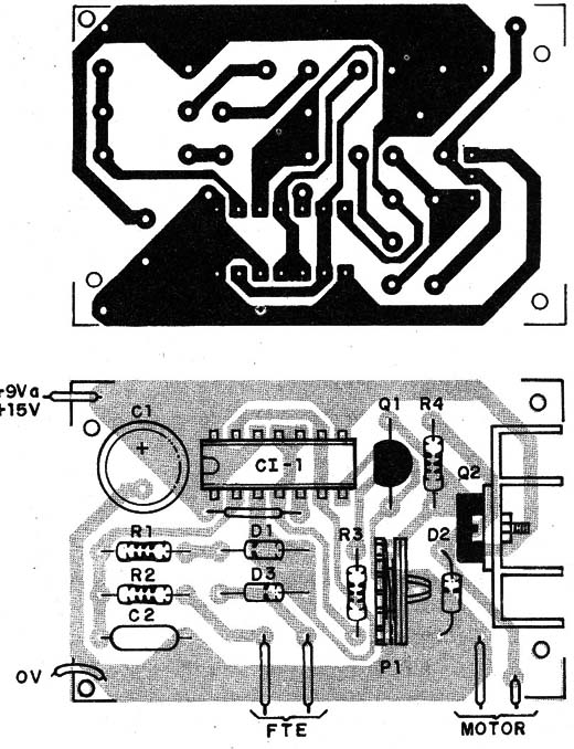Figura 5 – Sugestão de placa para a montagem
Figura 5 – Sugestão de placa para a montagem