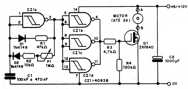    Figura 1 – Circuito completo do PWM
