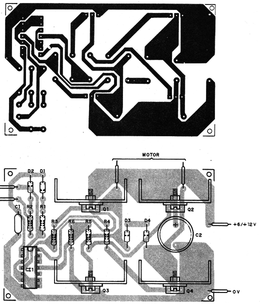 Figura 2 – Placa de circuito impresso para a montagem
Figura 2 – Placa de circuito impresso para a montagem