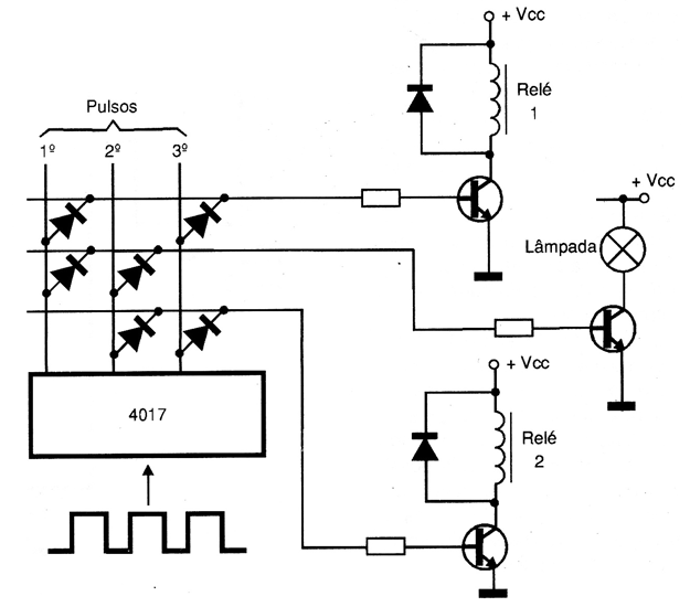 Figura 11 – Usando uma matriz de diodos
