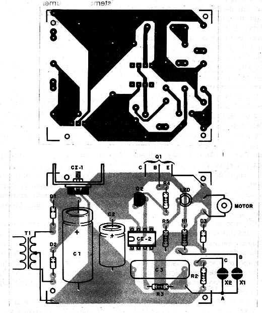 Figura 3 – Placa para a montagem
Figura 3 – Placa para a montagem