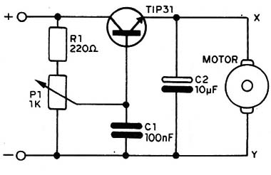 Figura 8 – Controle por transistor
Figura 8 – Controle por transistor