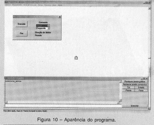 Aparência do programa.
Aparência do programa.