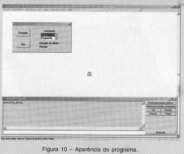 Aparência do Programa.
Aparência do Programa.