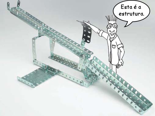 A base da esteira. A base da esteira.