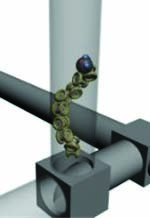 Sistema do Pipe Robot, que imita o sistema de rastejar de uma cobra Sistema do Pipe Robot, que imita o sistema de rastejar de uma cobra
