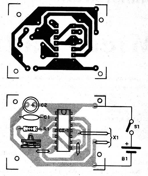 Figura 2 – Placa para a montagem
