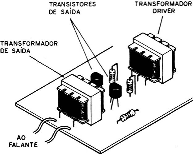 Figura 5 – Identificado o transformador de saída
