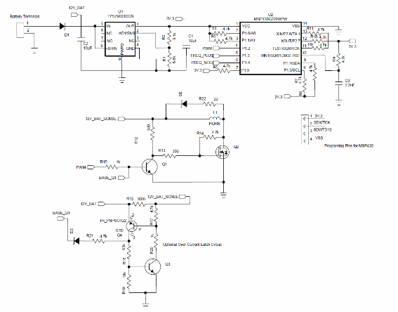 Figura 1 – Diagrama completo da buzina
Figura 1 – Diagrama completo da buzina