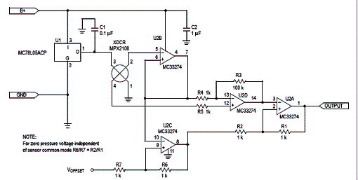 Outra configuração compensada para o sensor. Outra configuração compensada para o sensor.