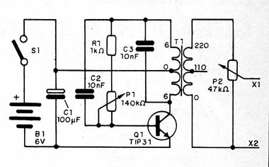 Figura 1- Diagrama da máquina de choques.
