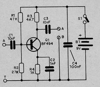 Figura 1- Diagrama do reforçador
Figura 1- Diagrama do reforçador