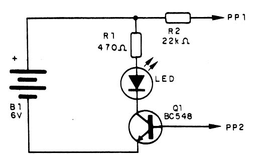 Figura 1 - Diagrama do provador de continuidade
