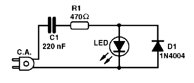Figura 1 - Diagrama da lâmpada de LEDs Figura 1 - Diagrama da lâmpada de LEDs