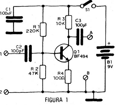 Figura 1 – Diagrama do reforçador
Figura 1 – Diagrama do reforçador