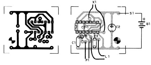    Figura 2 – Placa de circuito impresso
