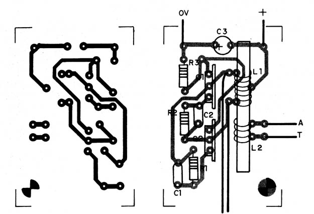 Figura 2 – Placa de circuito impresso para a montagem
Figura 2 – Placa de circuito impresso para a montagem
