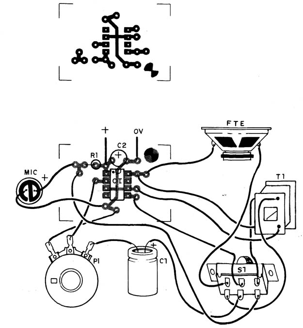    Figura 2 – Montagem em placa de circuito impresso
