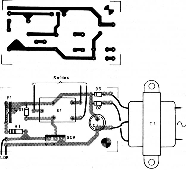 Figura 2 – Placa de circuito impresso
Figura 2 – Placa de circuito impresso