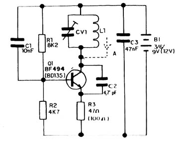Figura 1 – Diagrama do transmissor localizador
Figura 1 – Diagrama do transmissor localizador
