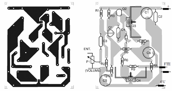 Figura 2 – Montagem em placa de circuito impresso
Figura 2 – Montagem em placa de circuito impresso