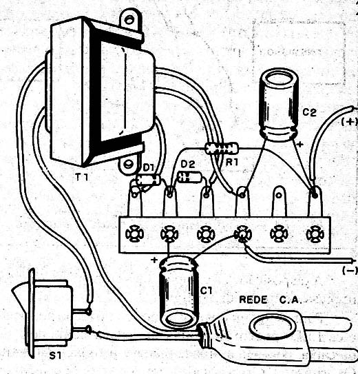Figura 2 – Montagem em ponte de terminais
Figura 2 – Montagem em ponte de terminais