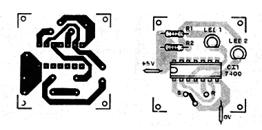    Figura 2 – Montagem em placa de circuito impresso
