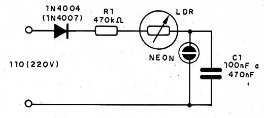 Figura 1 – Diagrama do pisca-pisca
Figura 1 – Diagrama do pisca-pisca